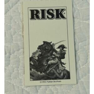 Hasbro Risk Replacement Deck 56 Cards Including Mission Cards Complete Set Fun